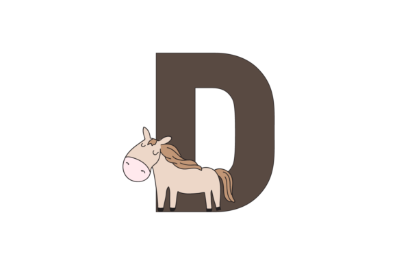 Alphabet Animals Boho Font D: Graphics & Icons Review