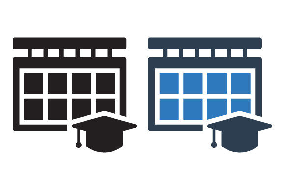 Education Calendar Icon: Graphics & Icons Review