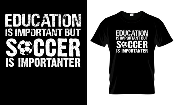 Education is Important But T-Shirt – A Versatile Graphic for Crafters & Handmade Sellers