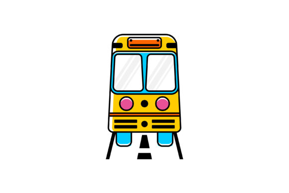Face of Bus Doodle Logo – A Versatile Graphic for Crafters & Etsy Sellers