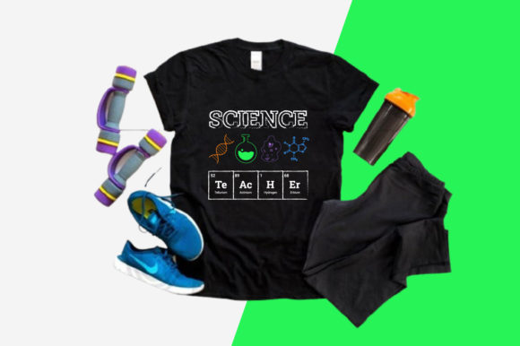 h1Science Teacher T-shirt Vector Design: Graphics for Print Templates and Digital Sellers/h1