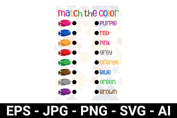 Match the Color Activity Sheet: A Designer Review