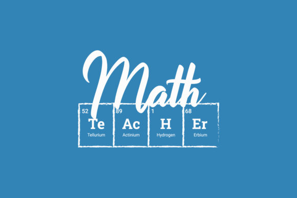 Math Teacher SVG T-Shirt Design: A Visual Asset for Bloggers and Digital Publishers
