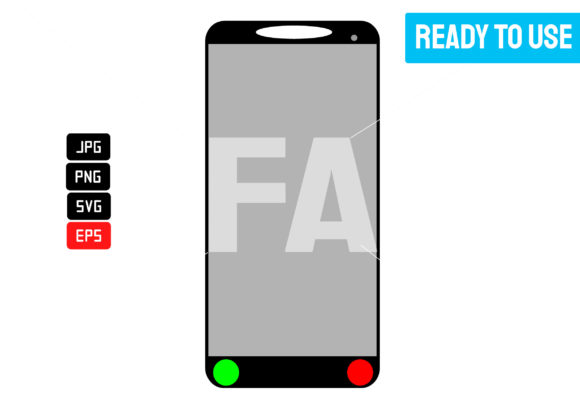 Mobile Phone Icon Template Black: Graphics & Illustrations Review