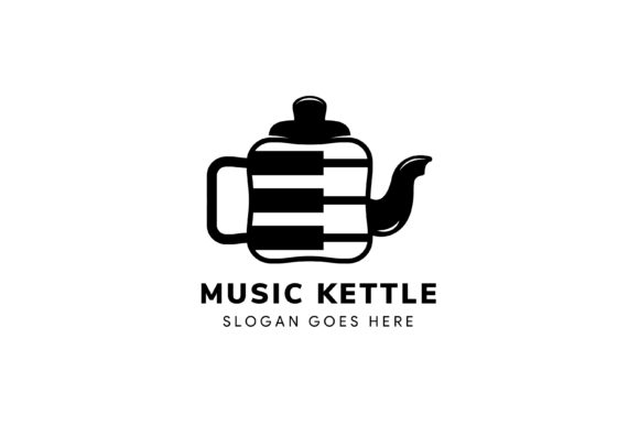 Music Kettle Logo: A Clean, Versatile Graphic for Modern Branding