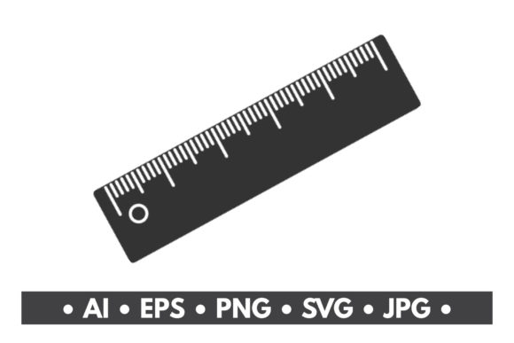 Ruler Icon: Graphics and Icons for Digital Sellers