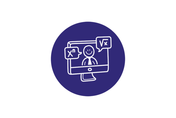 School Stickers Laptop Online Education Graphics
