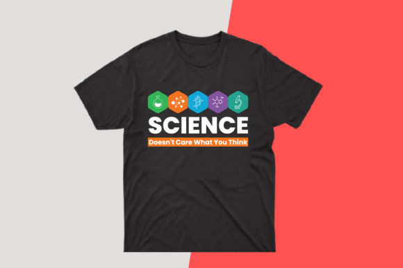 Science T-shirt Design Template: Graphics & Print Templates for Modern Branding