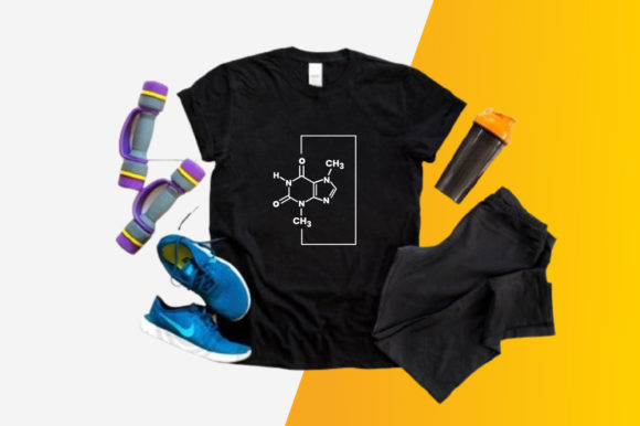 Science T-shirt Vector Template Design for Graphics & Print Templates